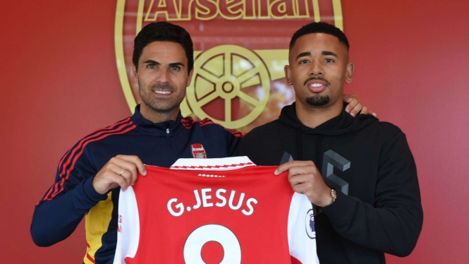 Arsenal Resmi Memperkenalkan Gabriel Jesus