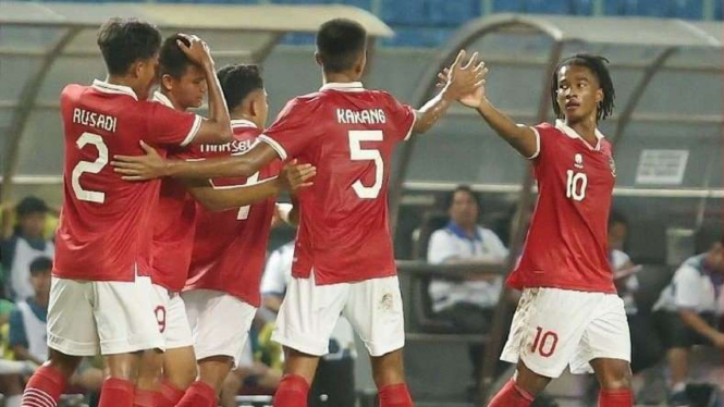 Timnas Indonesia U-19 melawan Brunei Darussalam