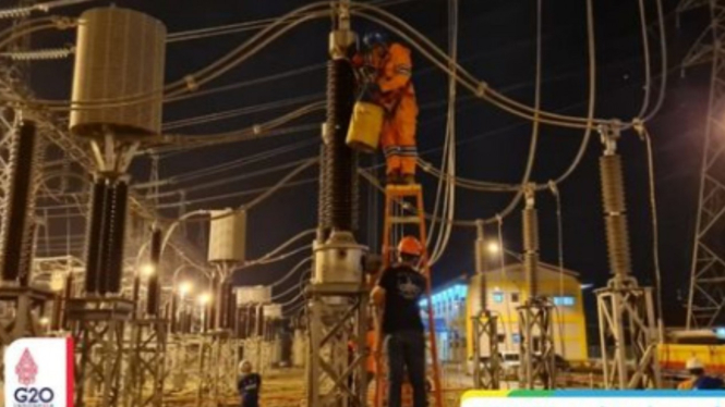Perbaikan SUTT 150 kV Lahat-Bukit Asam