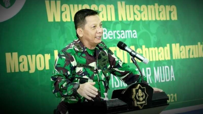 VIVA Militer: Mayjen TNI Achmad Marzuki ketika masih menjabat Pangdam IM