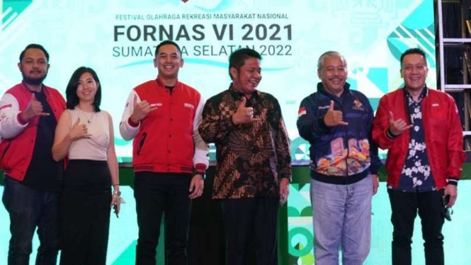 Pembukaan Esports FORNAS VI 2021 Palembang