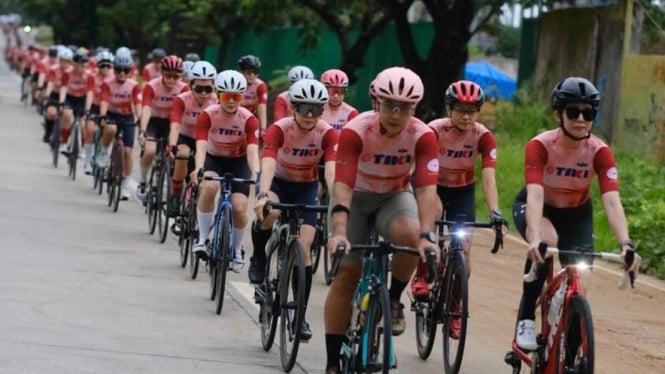Komunitas sepeda Oljen CC Makassar