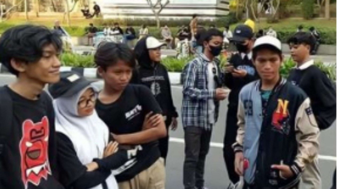 ABG Citayam Ramai Nongkrong di Dukuh Atas, Catat Imbauan Polda Metro!