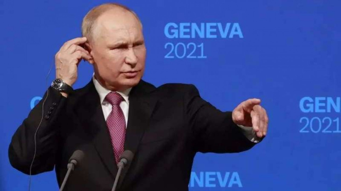 Putin Tantang Barat Adu Nyali, Ukraina: Itu Propaganda Primitif!