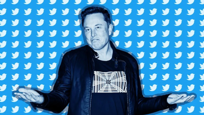 Elon Musk dan Twitter.