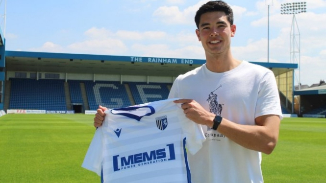 Elkan Baggott bermain untuk Gillingham FC