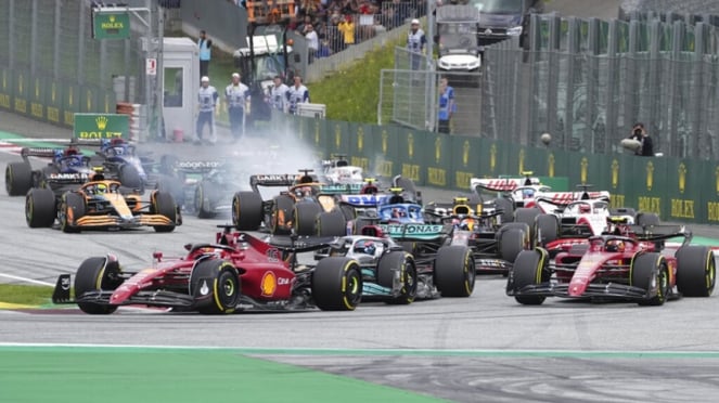 Hasil Lengkap F1 GP Austria 2022