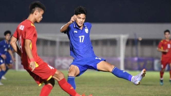 Vietnam vs Thailand di Piala AFF U-19