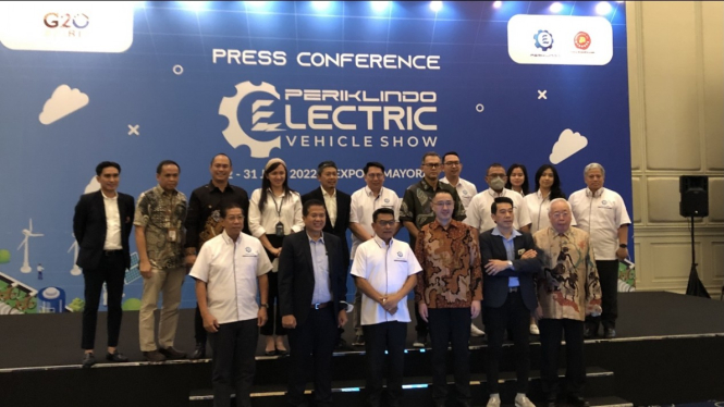 Press Conference Periklindo Electric Vehicle Show 2022