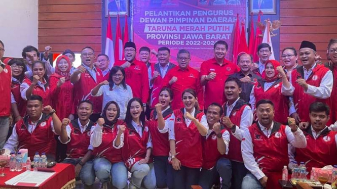 Pelantikan pengurus DPD Taruna Merah Putih (TMP) Jawa Barat