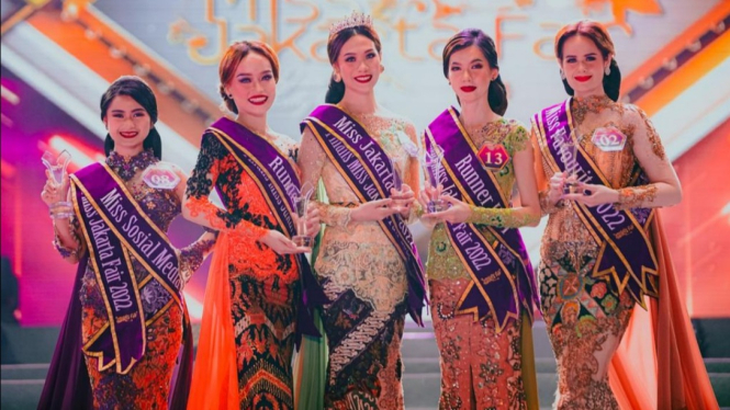 Finalis Miss Jakarta Fair 2022.