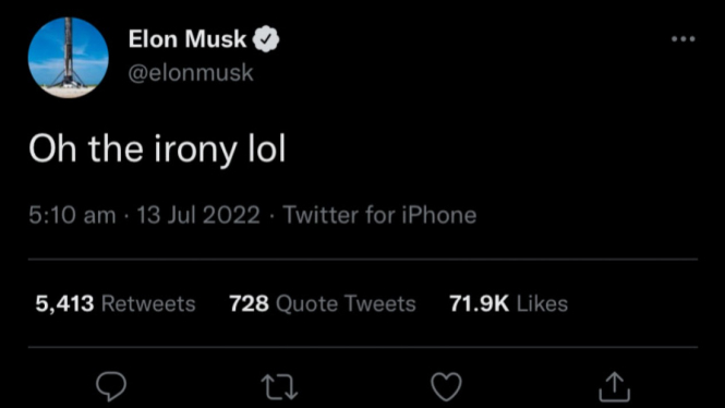 Konflik Elon Musk dan Twitter.