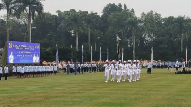 VIVA Militer: Kasau Marsekal TNI Fadjar Prasetyo pimpin Sertijab Dankodiklatau 