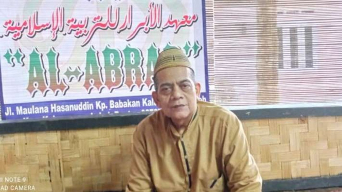 Wakil Ketua Majelis Ulama Indonesia Kabupaten Lebak KH Akhmad Khudori. 
