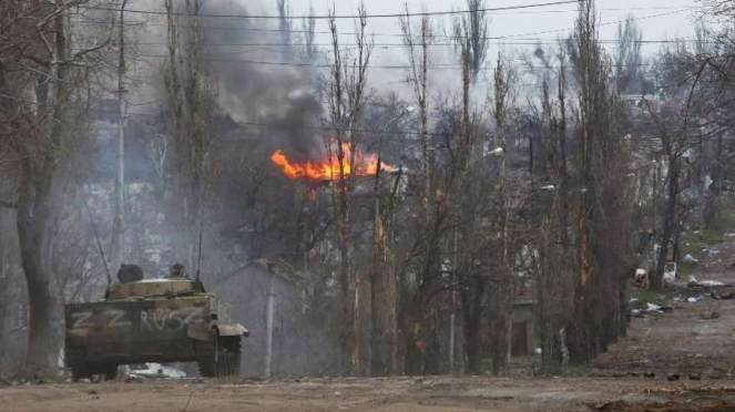 Di front selatan, pembom militer Rusia mengubah 420 tentara Ukraina menjadi mayat