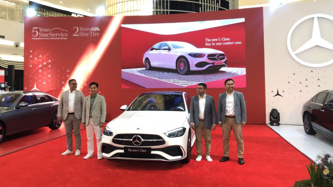 Peluncuran Mobil Mercedes-Benz All New C Class 2022