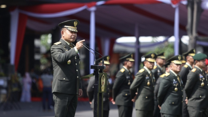 KSAD Dudung Ke 292 Perwira Remaja TNI AD: Kalian Harus Jadi Petarung!