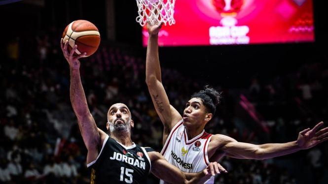 Duel Indonesia vs Yordania di Piala Asia Basket