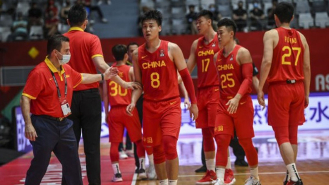 Timnas Basket China di Piala Asia Basket 2022