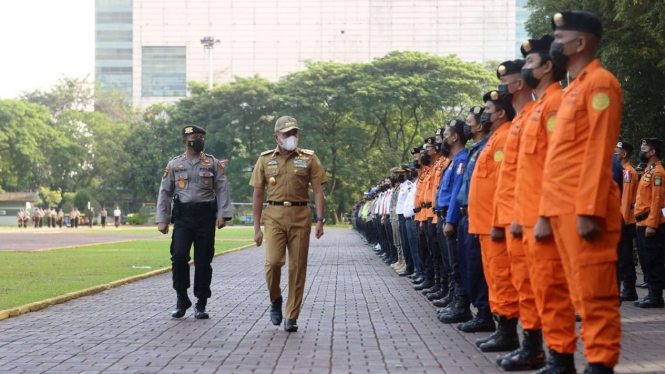 Gubernur Sumut Edy Rahyamadi pimpin gelar pasukan pengamanan W20.