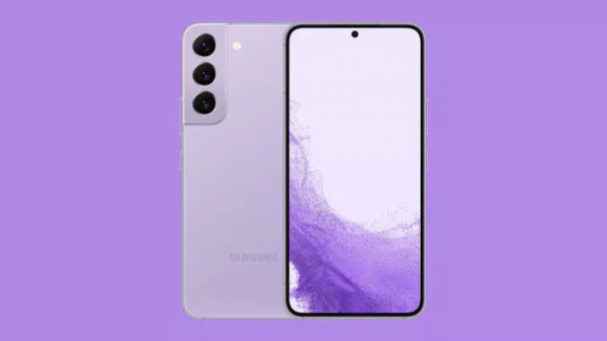 Samsung Galaxy S22 Bora Purple.
