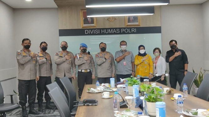 Mabes Polri bertemu dengan 2 media yang wartawannya diintimidasi polisi