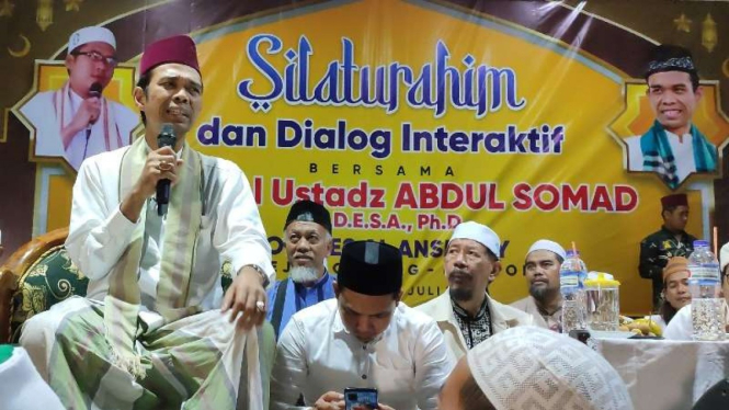 Tabligh Akbar mengundang Ustaz Abdul Somad (UAS) di Purworejo, Jateng