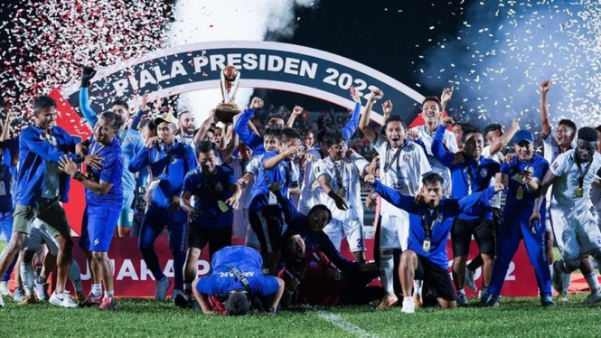 Arema FC juara Piala Presiden 2022