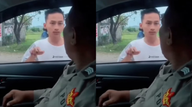 Viral Anak Remaja Labrak Pengemudi Mobil Ternyata Di Dalamnya Polisi