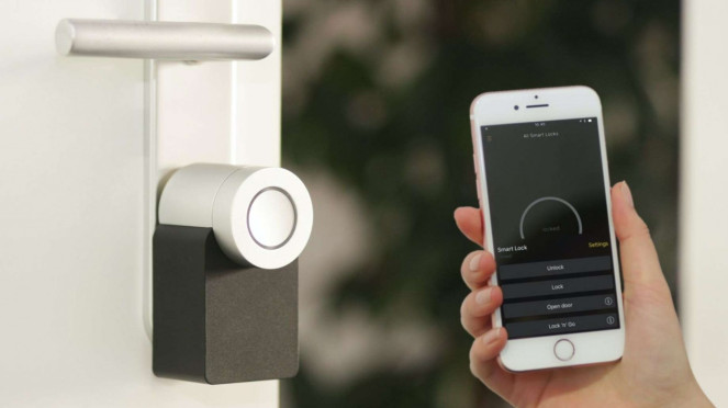 Smart lock.