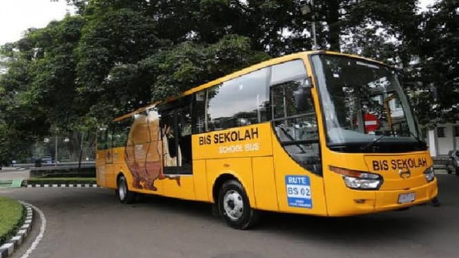  Bus Sekolah Gratis di Kota Bandung