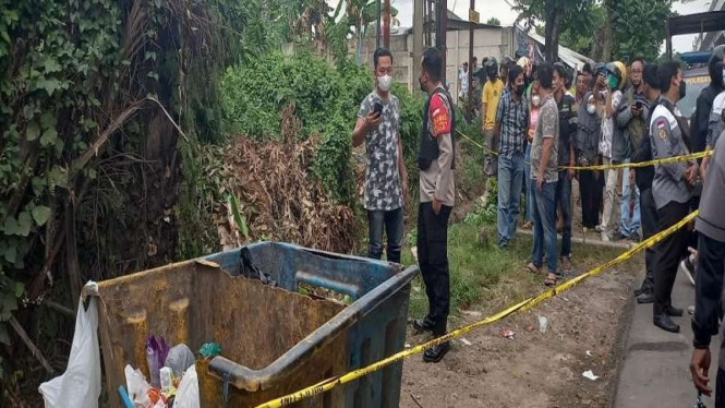 Petugas kebersihan Palembang ditemukan tewas, Rabu, 20 Juli 2022.