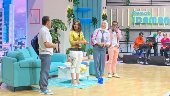 Program Rumah Idaman ANTV bersama Adam Suseno dan Inul Daratista