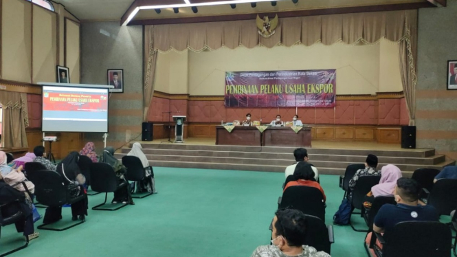 Workshop Pembinaan Pelaku Usaha Ekspor di Balai Patriot Plaza Pemkot Bekasi