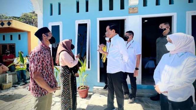 Presiden Jokowi menemui pengusaha Homestay di Labuan Bajo