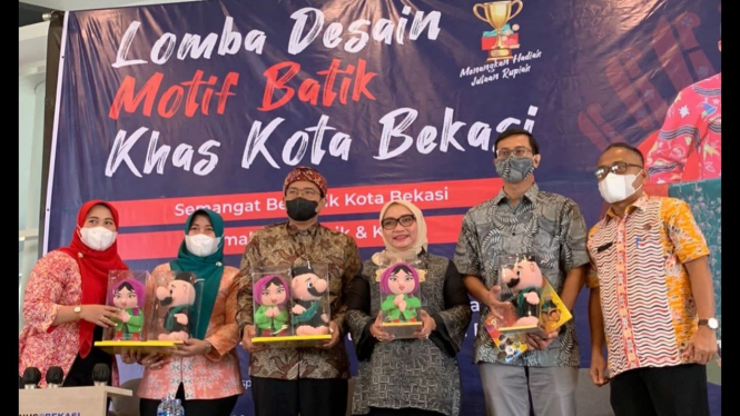 Lomba Desain Batik khas Kota Bekasi.