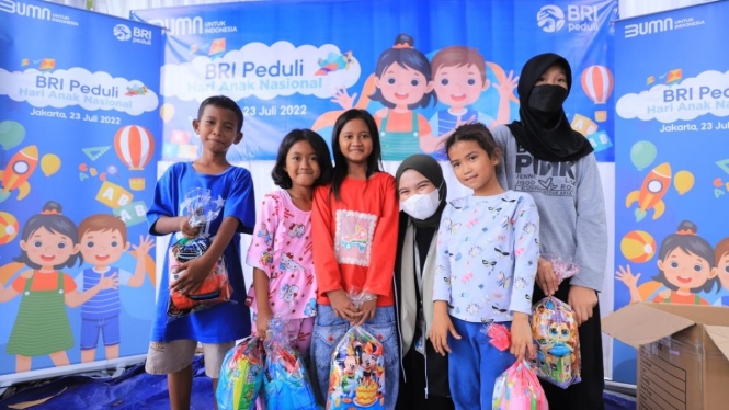 BRI Peduli Hari Anak Nasional