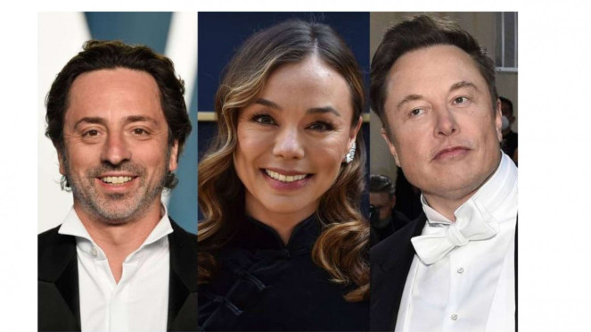 Sargey Brin, Nicole dan Elon
