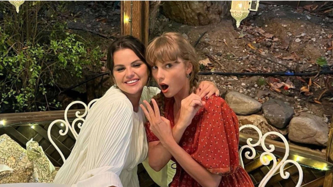 Taylor Swift dan Selena Gomez Hadiri Acara Amal untuk Gaza