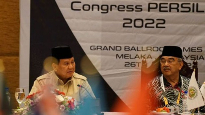 Prabowo Subianto dalam Kongres International Pencak Silat Federation
