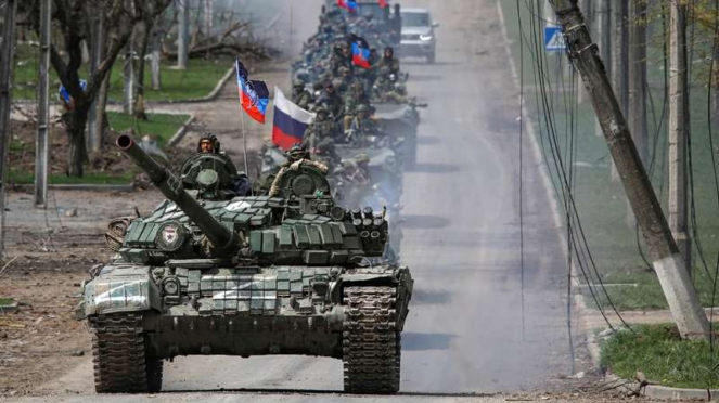 Mengirim hanya 190.000 tentara, tentara Rusia menghancurkan Ukraina