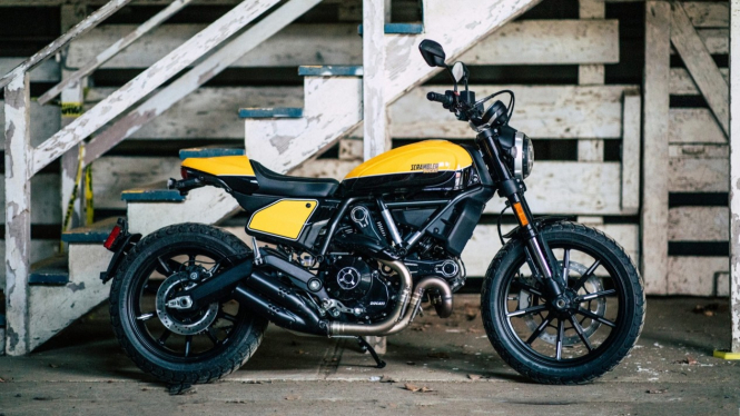 Motor Ducati Scrambler terbaru