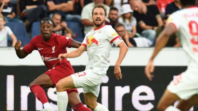 Duel Red Bull Salzburg vs Liverpool