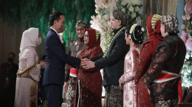Presiden dan Wapres Hadiri Resepsi Pernikahan Putri Anies Baswedan