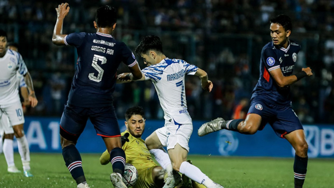 Laga Liga 1 PSIS Semarang vs Arema FC