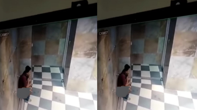 Viral Anak Remaja Buang Air Besar di Tempat Wudu Masjid