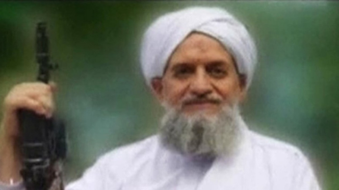 Pemimpin Al Qaeda, Ayman al-Zawahiri.