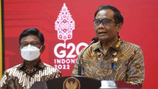 Mahfud MD soal Bjorka: Data yang Dia Bocorkan Buatan Sendiri