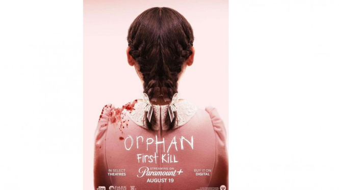 Official poster film Orphan: First Kill yang akan tayang di bioskop