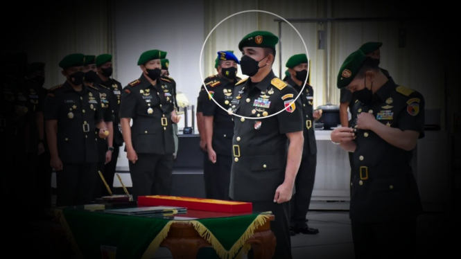 VIVA Militer: Serah terima jabatan 2 Brigjen TNI Kodam Brawijaya.